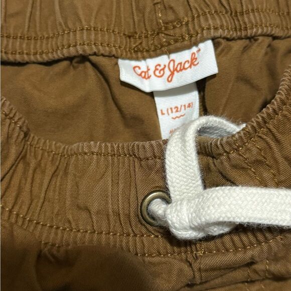 Kids Dark Tan Shorts - Picture 4 of 4